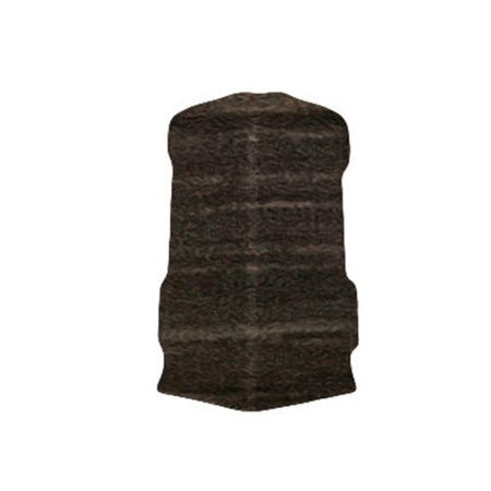 Angle extérieur pour plinthe en PVC de 55mm WENGE