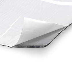 BANDES DE CHIMIE PLATES 300mm RAL 9005 NOIR