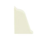 Extrémité de la plinthe gauche 37mm PIETRA