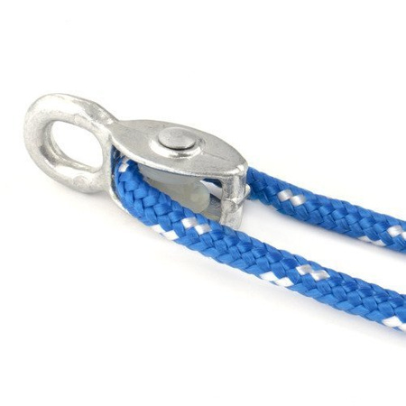 Poulie à câble zinguée SINGLE 15