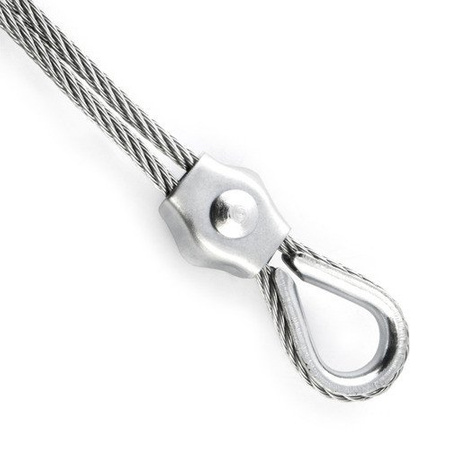 Câble d'acier Galvanisé 8mm Toron 6x12+7FC