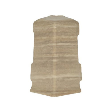 Angle extérieur pour plinthe en PVC 55mm ALDABRA OAK