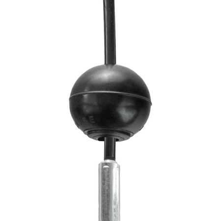 Câble en acier pour équipement de fitness avec œillet, bouchon à bille et borne filetée Câble de remplacement en acier pour fitness 5/6,5 mm