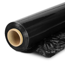 Film Etirable Noir Forte Couverture Stretch Noir 2.45kg Filet