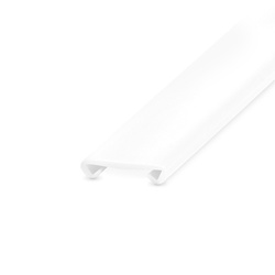 Main courante Poignée PVC 40x8mm BLANC