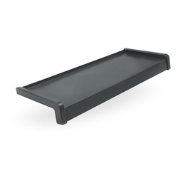 Appui de fenêtre extérieur en aluminium ALU Anthracite RAL 7016 Largeur 15cm