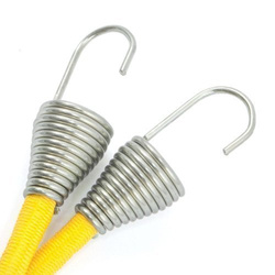 Corde élastique avec crochet Expandeur en caoutchouc JAUNE 12mm