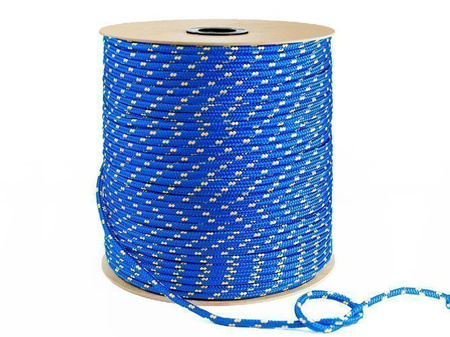 Cordage de voile tressé en polypropylène BLEU 2mm