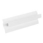 Plinthe de sol 52mm PVC 2m BLANC + 5 vis GRATUIT !