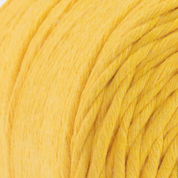 Cordon Macramé en Coton 5mm 100m JAUNE
