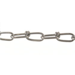 Chaîne nouée en acier inoxydable résistant aux acides 1,6 mm - 2,8 mm 30 m