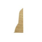 Terminaison droite pour plinthe PVC 62mm NORTHERN OAK