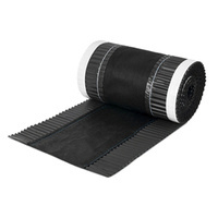 Première bande faîtière rouleau toit faîtière faîtière rouleau faîtière 5mb largeur 390mm RAL 7016 GRAPHITE