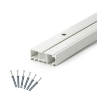 Carrousel de plafond Rail de plafond en PVC 1 voie 90cm 100cm 150cm