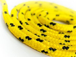Cordage de voile tressé en polypropylène JAUNE JAUNE 20mm