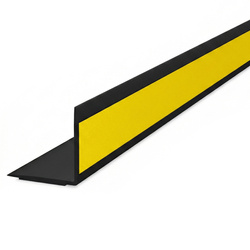 PVC Angle de protection 40x40mm NOIR 1m 