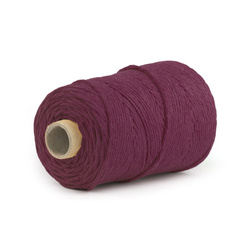 Ficelle de coton Macramé 5mm 100m PURPLE