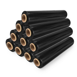 Film Etirable Noir Forte Couverture Stretch Noir 2.45kg Filet