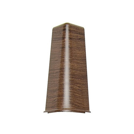 Angle extérieur pour plinthe en PVC de 75mm HIKORA