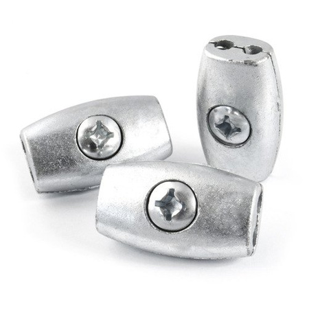 Collier de serrage CUBE Full 2mm Aluminium