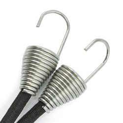 Corde élastique avec crochet Expandor Corde en caoutchouc NOIRE 12mm