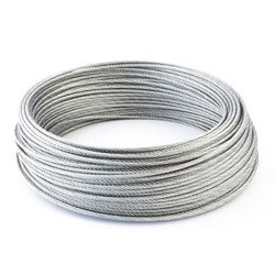 Câble d'acier galvanisé 6mm Strand 6x7 