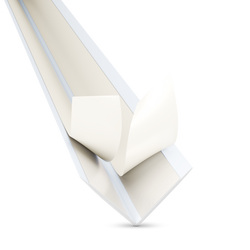 PVC Angle de protection 40x40mm NOIR 1m 