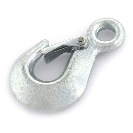 Crochet avec linguet de sécurité Zingué 2500kg 2.5T