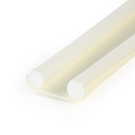 Joint de porte en mousse sous la porte ANTICIPATION Blanc
