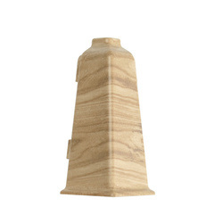 Angle extérieur pour plinthe en PVC 70mm WIĄZ