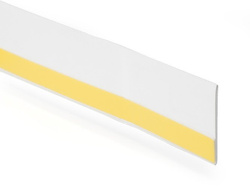 Barre de fenêtre avec lèvre BLANC Largeur: 40 mm