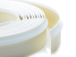 Bande d'étanchéité blanche pour comptoir 4,2m