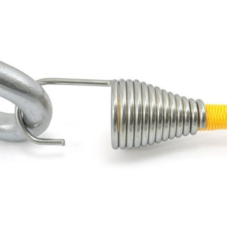 Corde élastique avec crochet Expandeur en caoutchouc JAUNE 12mm