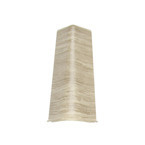Angle extérieur pour plinthe en PVC de 75mm HOKAIDO OAK
