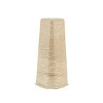 Angle extérieur pour plinthe en PVC de 75mm Chêne BELWEDER
