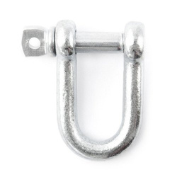 Manille droite unie zinguée 20mm