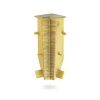 Angle intérieur pour plinthe en PVC de 60mm NAPOLI