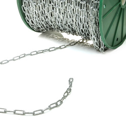 LONGUE CHAINE DE MANUTENTION C2 soudée galvanisée 2mm