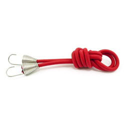 Corde élastique avec crochet Expandor Corde caoutchouc rouge 12mm