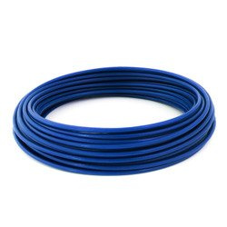 Câble d'acier galvanisé sous gaine PVC BLEU 8/10mm