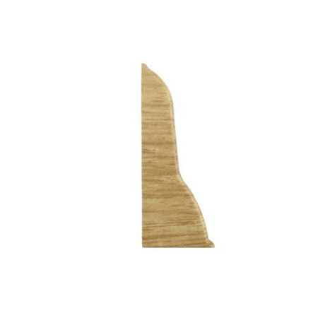 Terminaison gauche pour plinthe PVC 62mm NORTHERN OAK