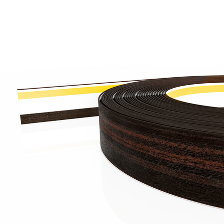 Barre de fenêtre avec lèvre  ACAJOU Largeur: 40 mm