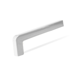 Appui de fenêtre extérieur en aluminium ALU Blanc RAL 9016 Largeur 35cm