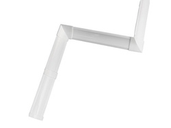 Bandeau de table pour plan de travail de cuisine PVC 23mm VERRE BLANC + vis GRATUITEMENT !
