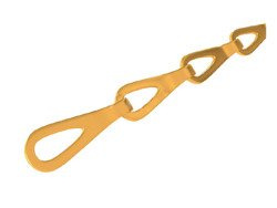 CHAINE DE BAIGNOIRE 1,9mm OR - 25m