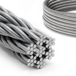 Câble en acier inoxydable résistant aux acides 8mm 7x7