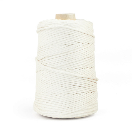 Cordon macramé en coton 3mm 100m - 200m BEIGE