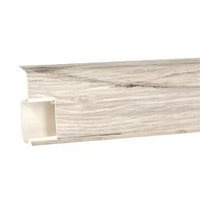 Plinthe 55mm PVC 2m DARWEN OAK + 5 vis GRATUITES !