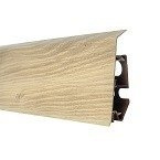 Plinthe PVC 70mm 2m SECESSIONNEL ORZECH + 5 vis GRATUITES !