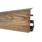 70mm PVC 2m LEONARDO OAK plinthe + 5 vis GRATUITES !